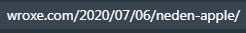 Hatalı Link Yapısı