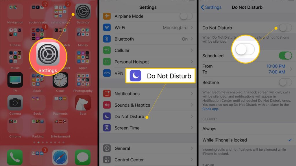 iPhone Rahatsız Etmeyin