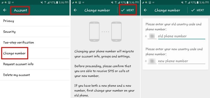 Aynı Telefonda WhatsApp Numarası Değiştirme