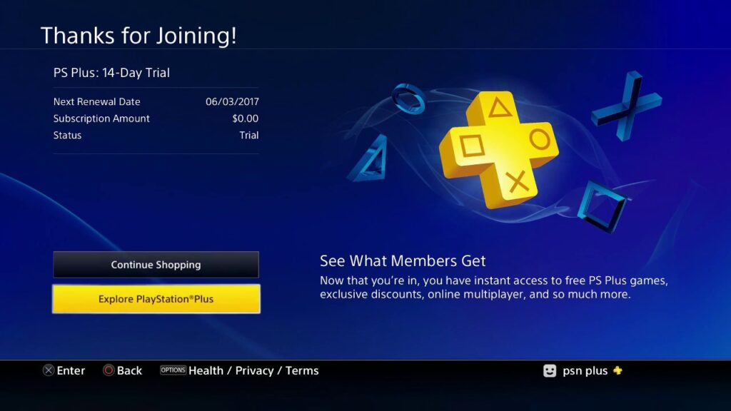 Playstation Plus Hesap Açma