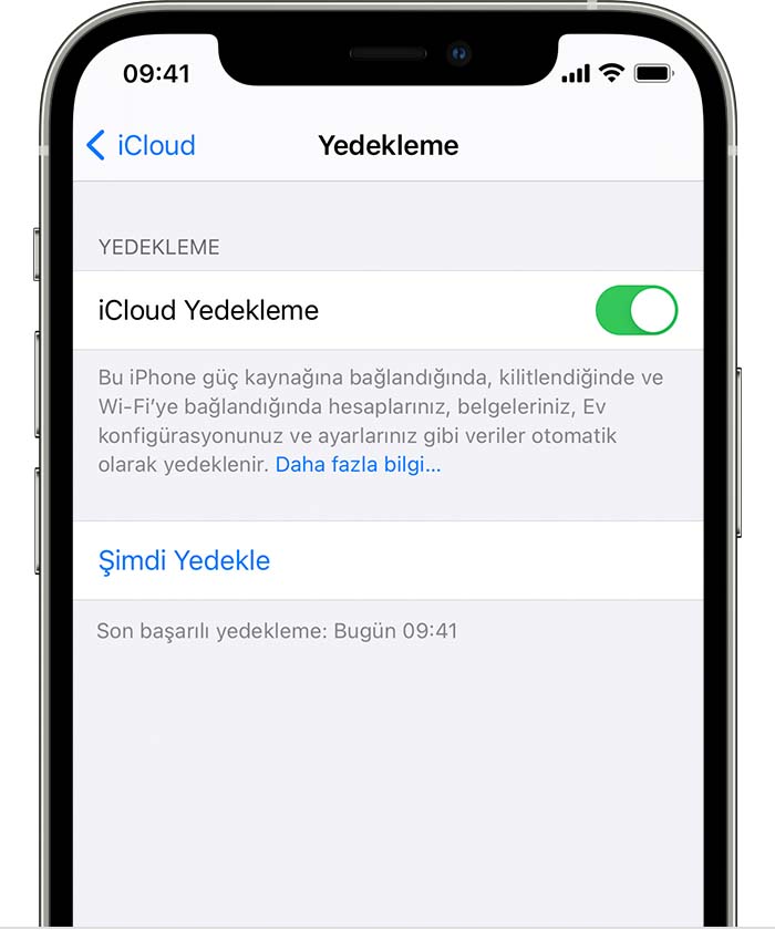 iPhone Yedekleme