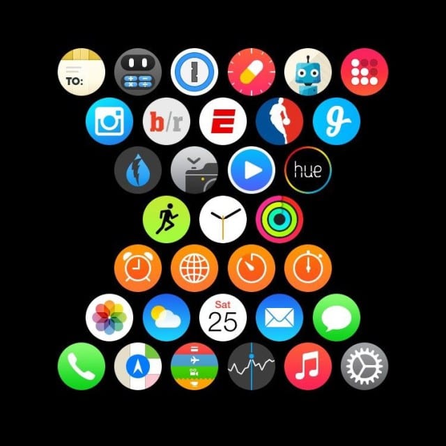Apple Watch'ta Uygulamalar Düzenleme