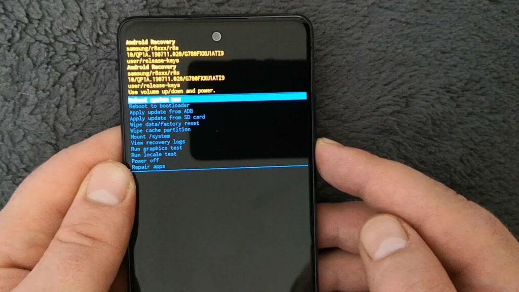 Samsung Galaxy S20 FE Sıfırlama