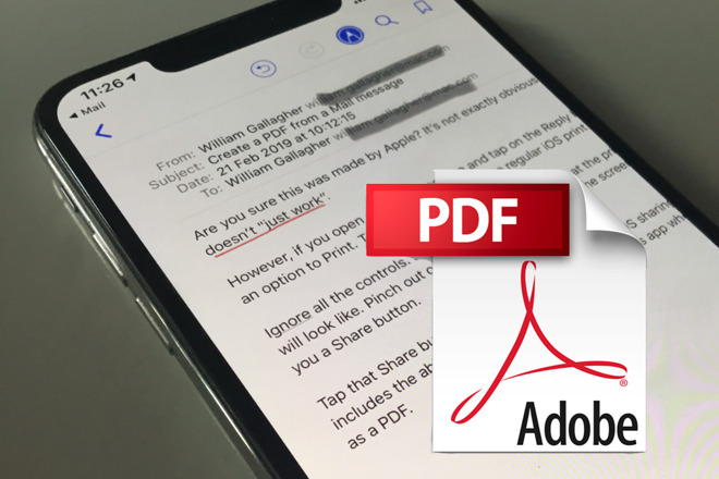 iPhone veya iPad'de PDF Oluşturma