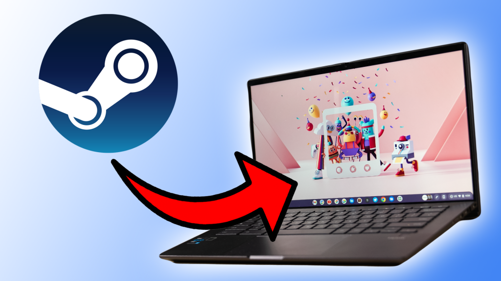 Chromebook'ta Steam Kurma