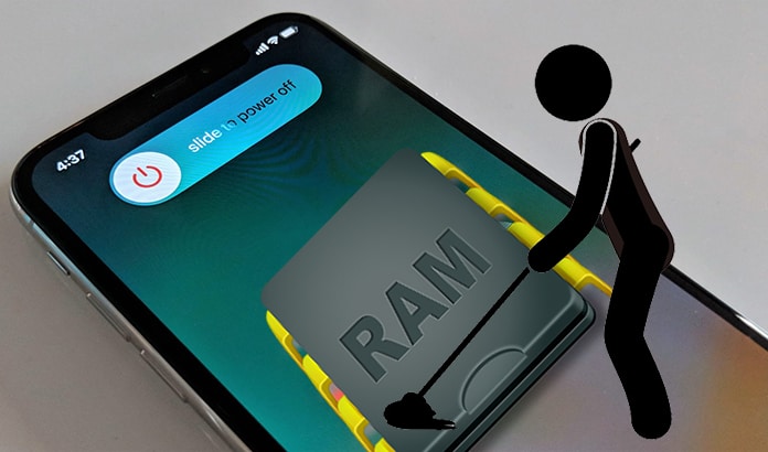 iPhone RAM Temizleme