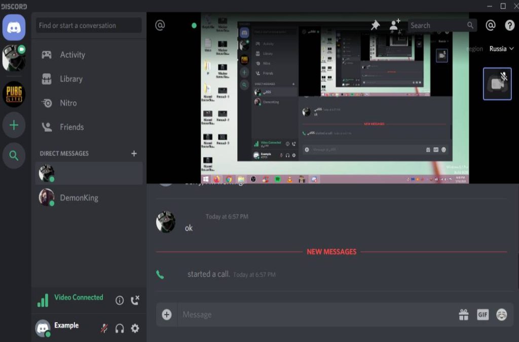 Discord'da Ekran Paylaşma