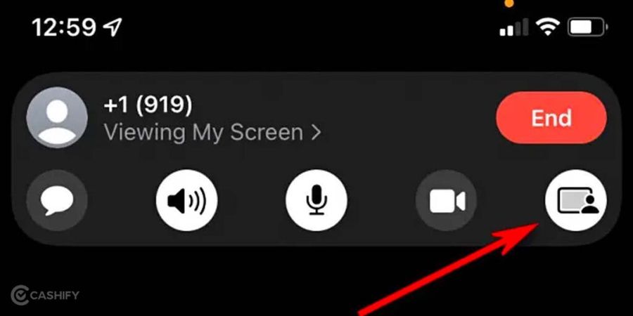 iPhone'da FaceTime Ekran Paylaşma