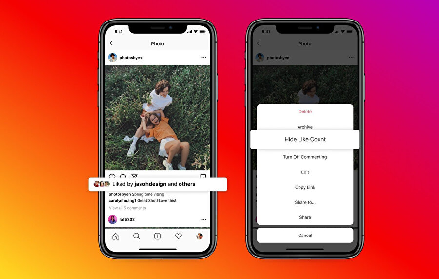 Instagram Gönderilerinde Beğeni ve Görüntüleme Sayıları Gizleme