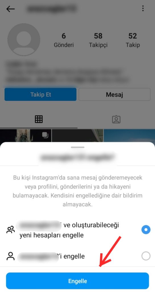 Instagram'da Engelleme Nasıl Yapılır