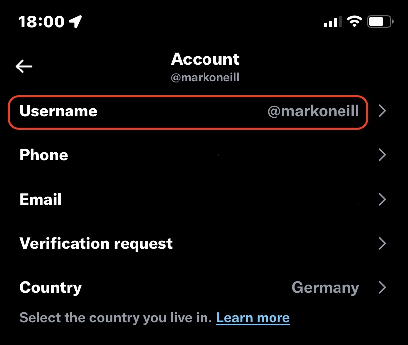 Twitter Kullanıcı Adı Değiştirme