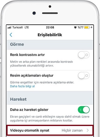 Twitter'da Otomatik Oynatılan Videolar