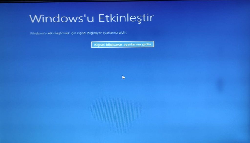 Windowsu Etkinleştir Yazısı Nasıl Kaldırılır?