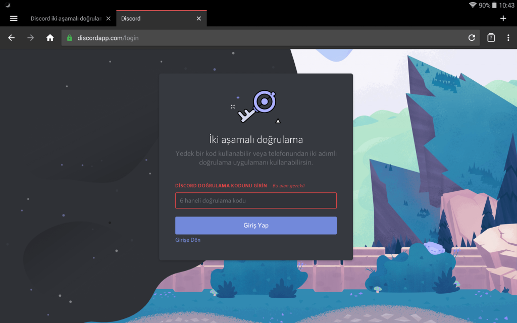 Discord Telefon Doğrulama