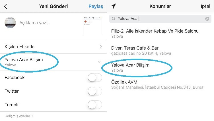 Instagram Biyografinize Konum Nasıl Eklenir?