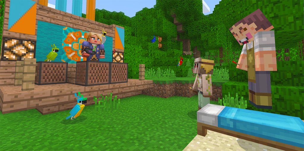 Arkadaşlarla Minecraft Oynamak