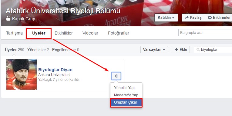 Facebook Grubu Nasıl Kapatılır?