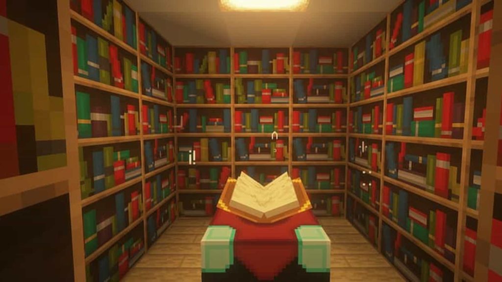 Minecraft Kitaplık Yapmak