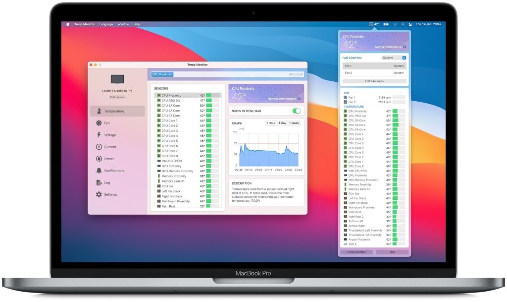 Mac Sıcaklığını Kontrol Etme