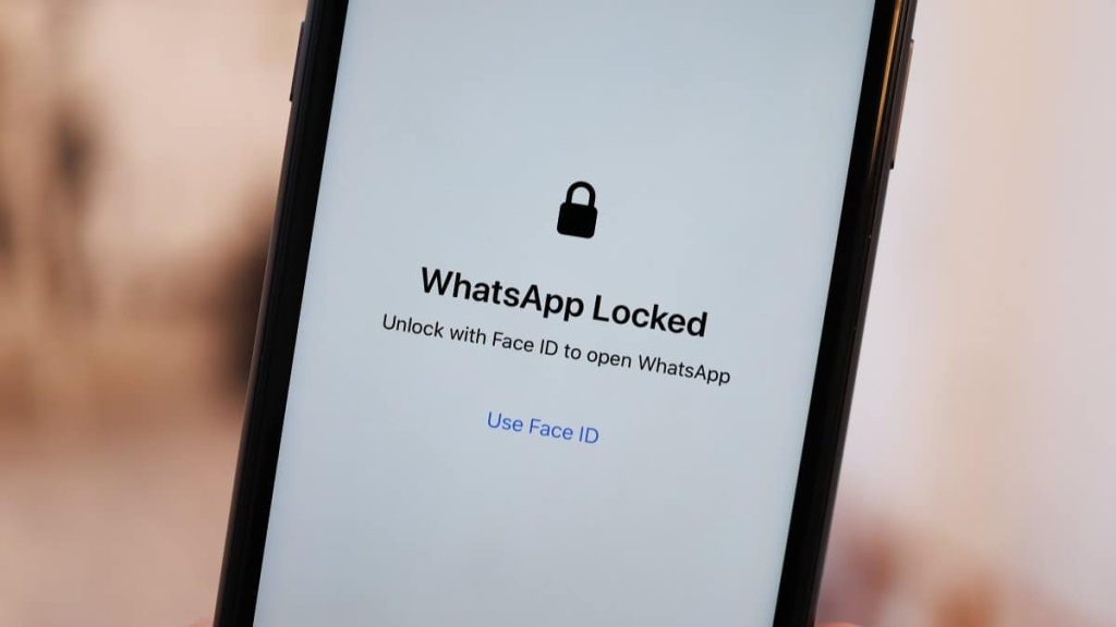 iPhone'da FaceID ile WhatsApp Kilitlemek
