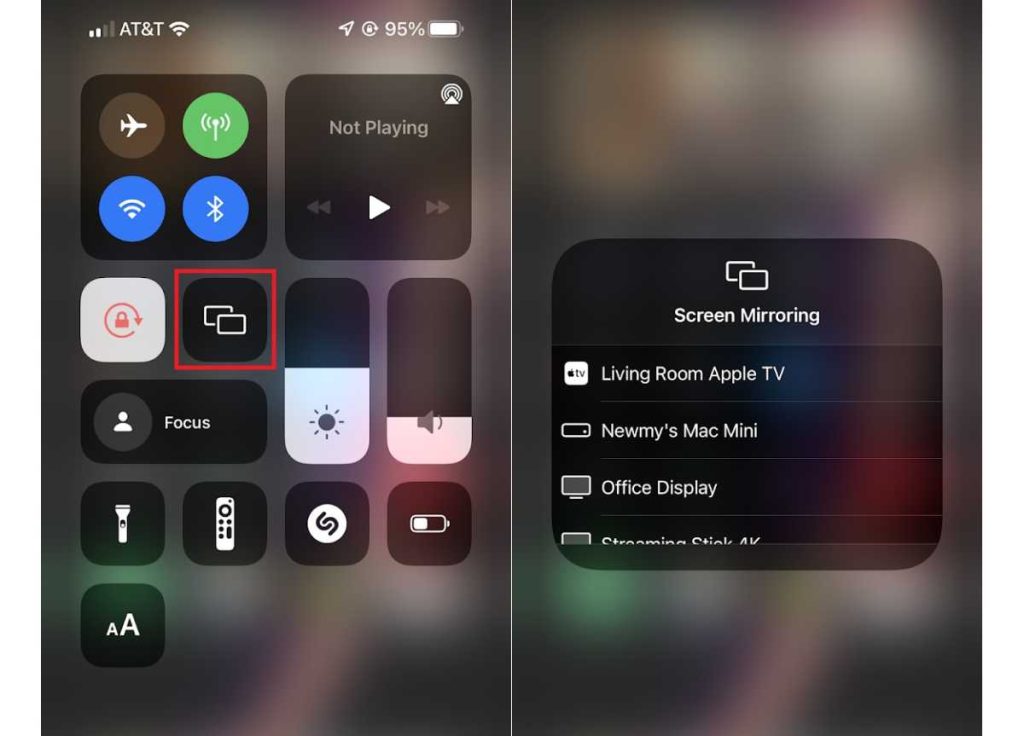 Bir iPhone'u TV'nize Yansıtma