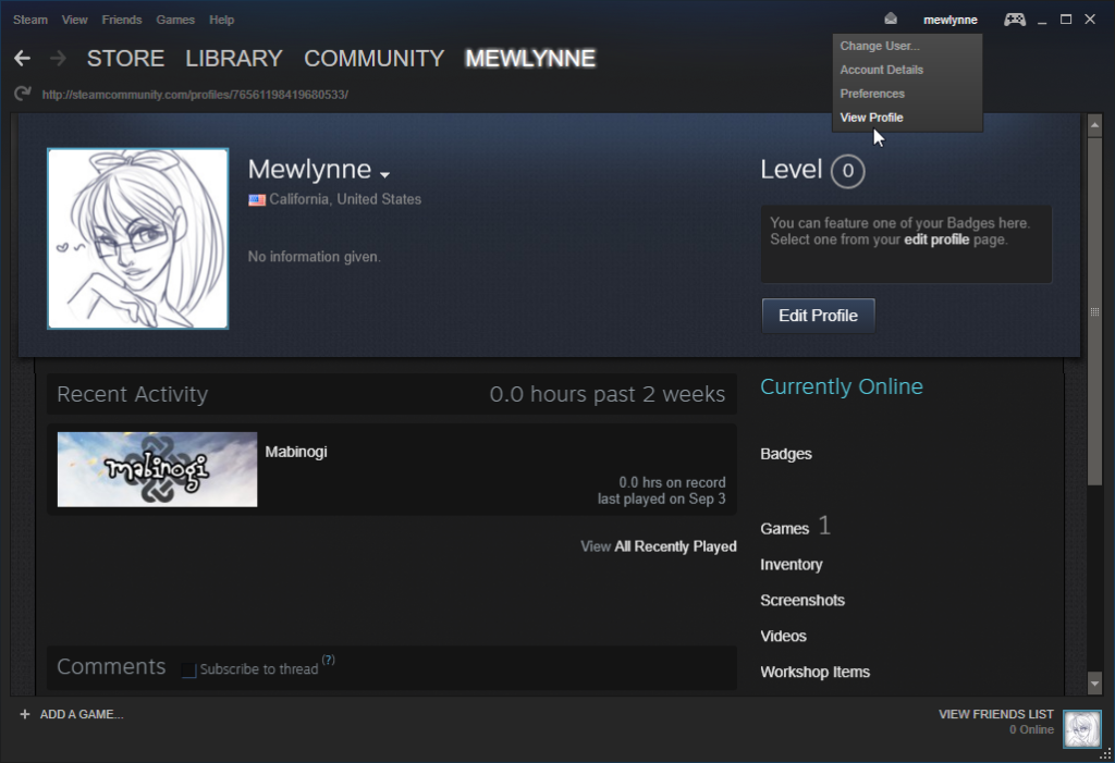 Steam ID Bulma