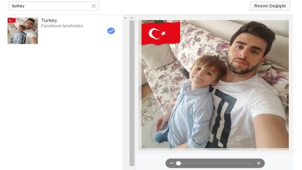 Facebook Profil Resmine Bayrak Ekleme