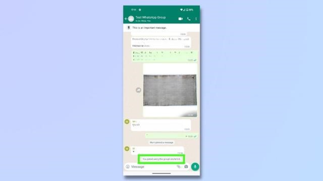 WhatsApp'ta Grup Sohbetine Yeniden Katılmak