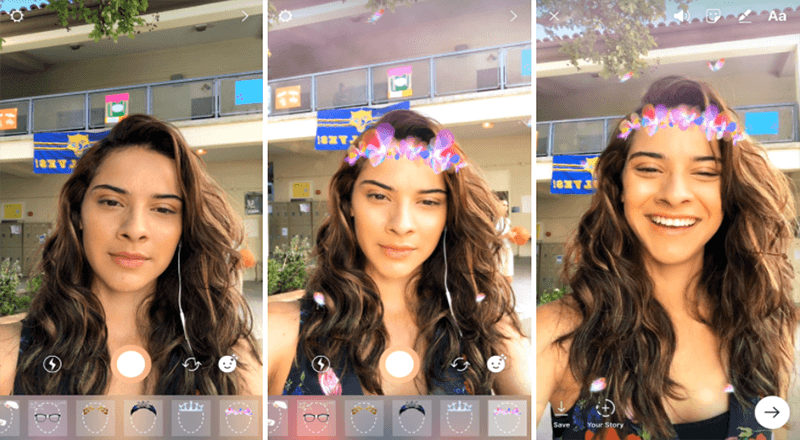 Instagram Yüz Filtreleri
