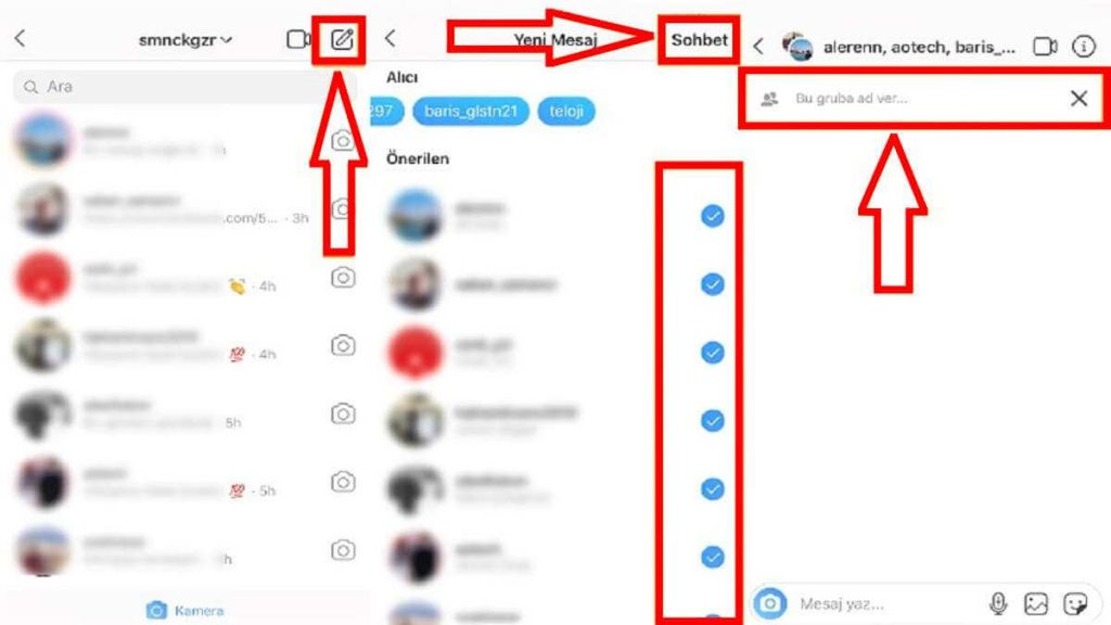 Instagram'da Grup Nasıl Kurulur 2024?