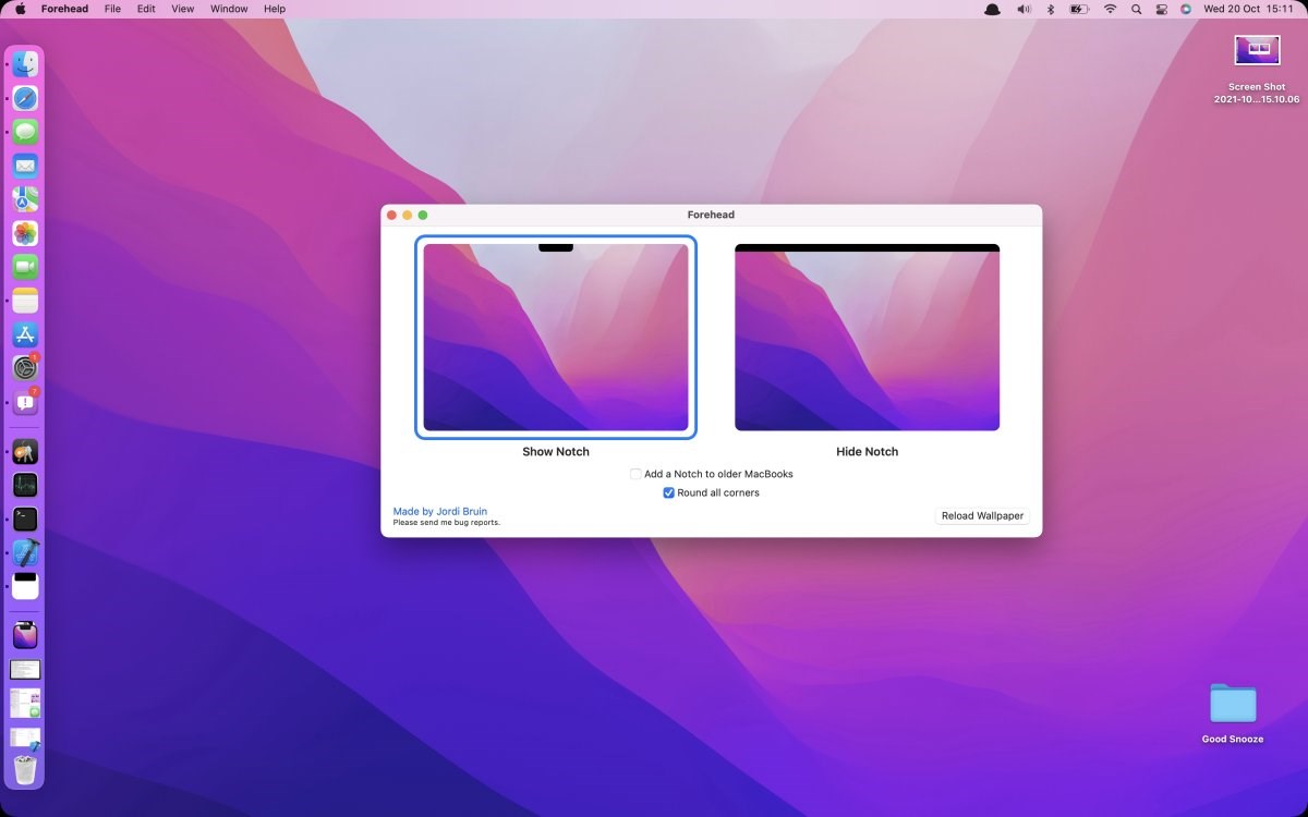 Apple MacBook Pro Modellerinde Çentik Gizleme