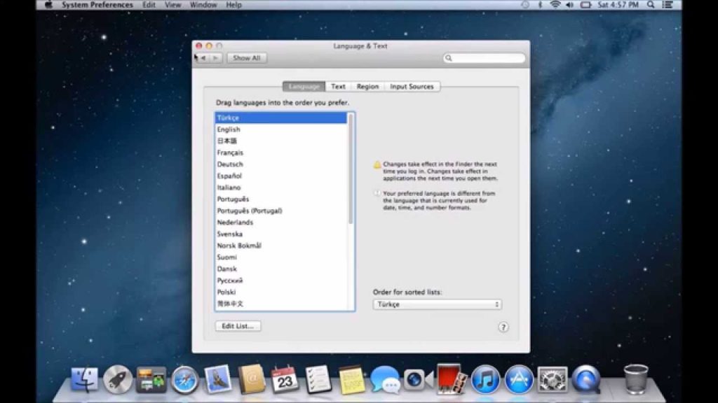 Macbook Dili Nasıl Türkçe Yapılır?