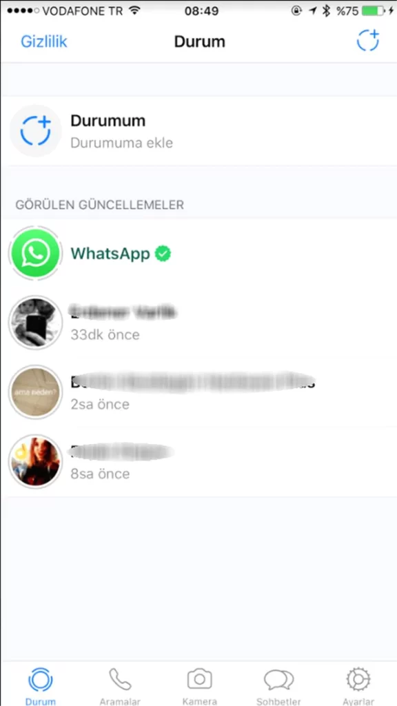 WhatsApp Ayarlarını Nasıl Yapabilirim?