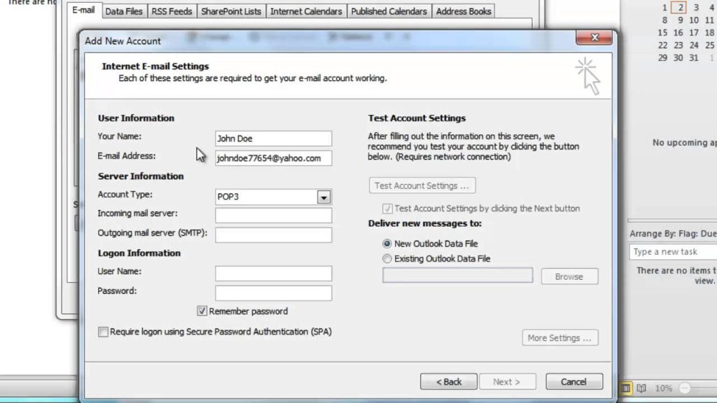 Yahoo Mail'de IMAP Kurulumu