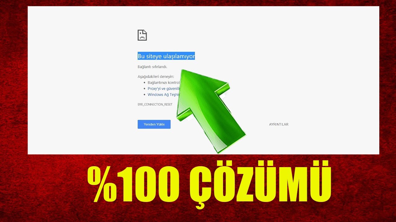 Bu Siteye Ulaşılamıyor Nasıl Düzelir?