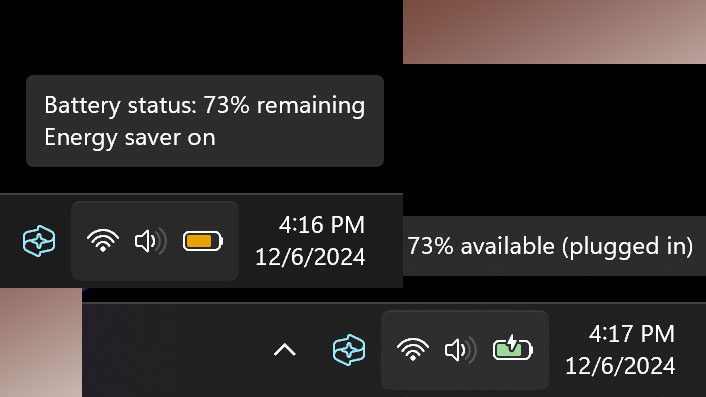 Windows 11 Yeni Pil Göstergesi Sunuyor